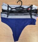 CALVIN KLEIN UNDERWEAR WOMEN'S THONG SET 5 PACK. NEW WITH TAG 2