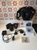 Canon EOS 100D 18.0 MP Digital SLR Camera - Black (Kit with EF-S 18-55mm Lens)