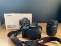 Canon EOS 100D + EF-S 18-55mm f/3.5-5.6 IS STM (comes in original box)