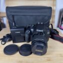Canon EOS 4000D 18MP DSLR & EF 18-55mm III Lens