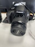 Canon EOS 4000D 18MP DSLR & EF With Lens18-55mm III &75-300mm 8GB MEMORY SD CARD