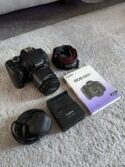 Canon EOS 600D Digital SLRCamera 18MP Black EF-S18-55mm Is II Lens