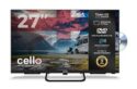 Cello Traveller 27” Full HD Smart TV with Built-in DVD Player, Black
