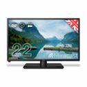Cello ZRTMF0222 12 volt and mains 22 inch Traveller Caravan TV Freeview HD DVD