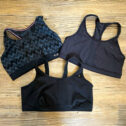 Champion C9 Women’s Black/Grey/Pink Sports Bra Racerback Medium Support XL-XXL