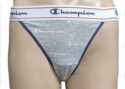 Champion Grey Knickers XL Women Stretch Cotton Bikini Underwear Tagless Low Rise