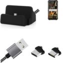 Charging Station for Oukitel WP9 + USB-Typ C u. Micro-USB-Adapter