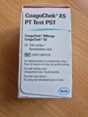 CoaguChek XS PT Test Strips - 24 Strips EXP 31/07/2027