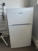 Comfee 87L Mini Fridge Freezer White Under Counter Compact Refrigerator