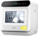 COMFEE Table Top Dishwasher Mini Tabletop Dishwasher 6L Built-in Water Tank