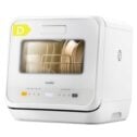 COMFEE' Table Top Dishwasher, No Plumbing Needed, 5 litres, D Class, White