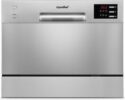 COMFEE' Table Top Dishwasher with 6 Place Settings, Mini Countertop Dishwasher
