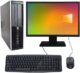 Complete set of 19in Monitor and HP 8300 SFF Quad Core i5-3470 8GB 500GB WiFi Windows 10 64-Bit Desktop PC Computer (Renewed)
