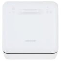 Cookology Mini Table Top Dishwasher 2 Place 42cm Portable Size - White MCDW2WH