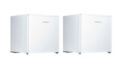 Cookology Table Top Mini Fridge & Freezer Bundle Compact Freestanding - White