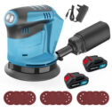 Cordless Random Orbital Sander 18V WITH 12PC Sand 125mm