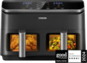 Cosori Dual Air Fryer, 8.5L Family Size, 8-In-1 Double Airfryer, Air Fry, Roast,