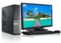 Dell OptiPlex Desktop PC Bundle 20" Monitor i5 16GB 512GB SSD Win10 WiFi VGA