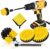 Drill Brush Attachment 6 Pieces Power Scrubber Electric Drill Cleaning Brushes Tool Kit with Extended Pole Free Microfiber Towel for Bathroom…