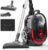 Duronic VC7020 Bagless Cylinder Vacuum Cleaner VC7020 | Cyclonic Pet Carpet and Hard Floor Cleaner 700W HEPA Filter Extendable Hose Turbo Brush &…