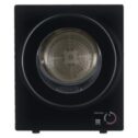 electriQ 2.5kg Compact Vented Tumble Dryer Black Quiet - Vent Hose Included