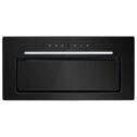 electriqQ 60cm Glass Canopy Cooker Hood with Gesture Controls - Blac eiQ60CANGBL