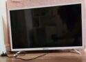 EMtronics 32" Inch White HD Ready LED TV with Built-in DVD Player 3x HDMI 2x USB