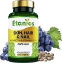 Etanics Skin, Hair & Nails with Biotin & Vitamins A, C & E – 60 Tablets Beauty