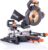 Evolution Power Tools R255SMS+ Compound Saw with Multi-Material Cutting, 45° Bevel, 50° Mitre, 300 mm Slide, 2000 W, 255 mm, 220-240 V, (3-Years…
