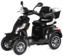 FASTER Lithium Ion Electric mobility scooter 1000W 4 wheeled VELECO