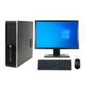 FAST PC QUAD CORE i5 8GB RAM WITH MONITOR WIFI CHEAP FULL SET HP PC ELITE