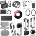For Insta360 X4 Air Camera Cage Invisible Diving Case Lens Cover Fast Charge Box