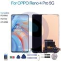 For OPPO Reno 4 Pro 5G OLED LCD Display Screen Touch Digitizer With Fingerprint
