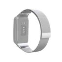 For OPPO Watch Free NFC Milan Magnetic Metal Watch Band(Silver)