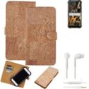 FOR Oukitel WP9 SMARTPHONE CASE COVER WALLETCASE CORK