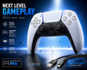 For PS5 Wireless Controller DualSense PlayStation 5 Console Gamepad - White