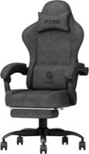Gaming Chair Ergonomic PC Chair Reclining with Footrest 350lbs Black