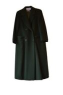 Gil Bret Vintage Woollen Bottle Green Overcoat