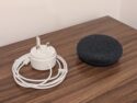Google Home Mini Smart Assistant Charcoal Grey - with power cable and plug