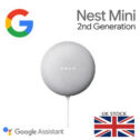 Google Nest Mini (2nd Generation) Smart Speaker - Chalk - Brand New & Sealed