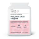HAIR, SKIN & NAILS COMPLEX - 90 VEGAN COLLAGEN CAPSULES FOOD SUPPLEMENT