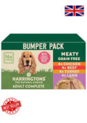 Harringtons Grain Free Hypoallergenic Wet Dog Food Meaty Pack 16x400g Chicken UK