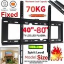 Heavy Duty Fixed TV Wall Bracket 26-63/40-80 Inch LED LCD Mount UK Seller