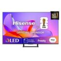 Hisense 55" A7QTUK 4K QLED Smart TV HDR Dolby Vision Freeview Play WiFi