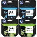 HP 304 / 304XL Black & Colour Ink Cartridge COMBO DEALS For ENVY 5030 Printer