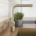 InSinkErator 3N1 L Shape Tap Only - Brushed Gold