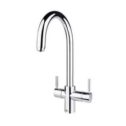 InSinkErator: InSinkErator 3N1 J Shape Chrome Steaming Hot Water 45097. Tap Only