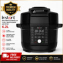 Instant SLCO65000 Multicooker Air Fryer 6.5Qt Duo Crisp Ultimate Lid 6.2L Black