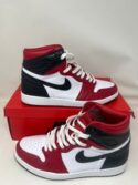 Jordan 1 High Retro Chicago satin snake skin UK9.5