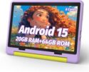 Kids Tablet, Android 15 Tablet for Kids 10 inch Octa-Core 20GB RAM 64GB ROM 1TB